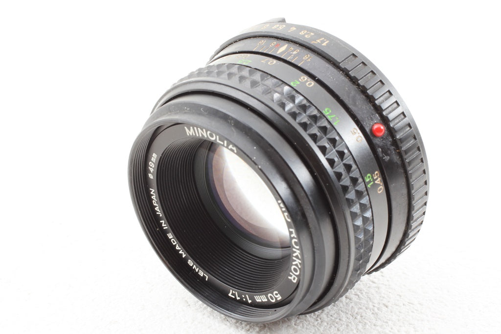 ジャンク品◆Minolta X-7 MD ROKKOR 50/1.7