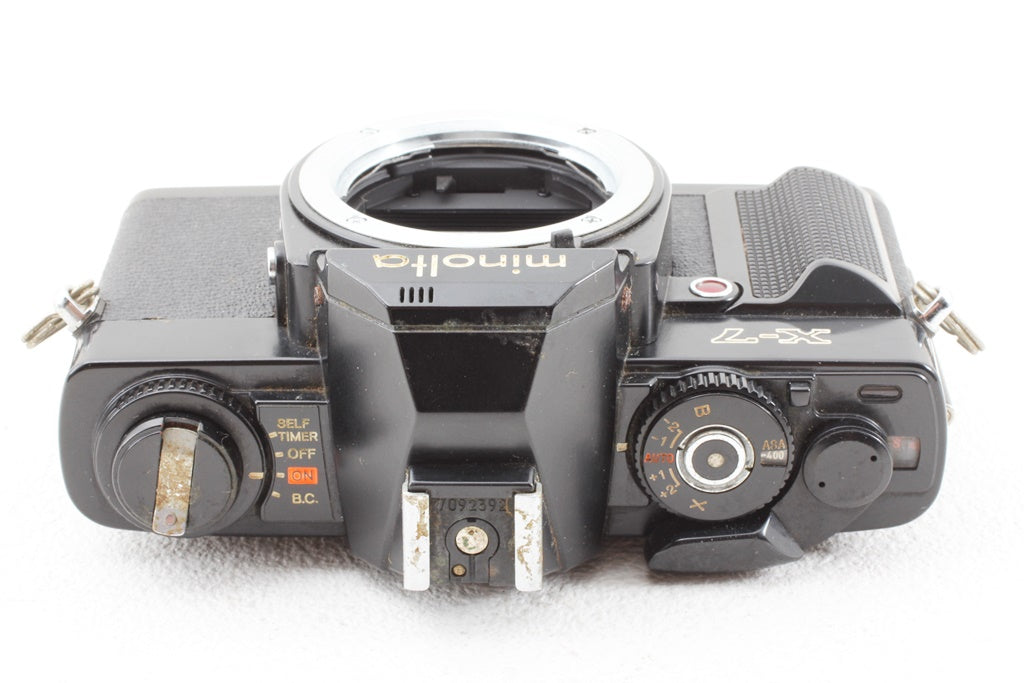 ジャンク品◆Minolta X-7 MD ROKKOR 50/1.7