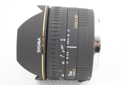 極上品◆SIGMA AF 15mm F2.8 EX Fisheye Canon