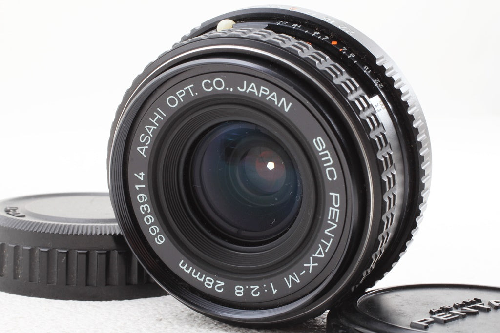 外観美品◆Pentax SMC Pentax-M 28mm F2.8