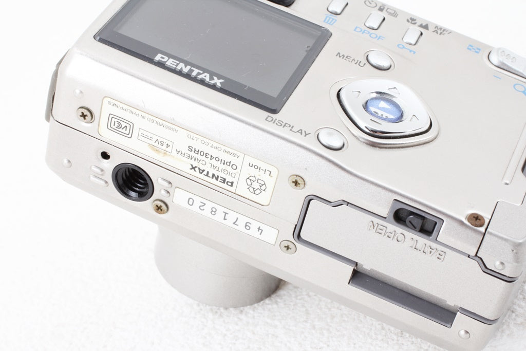 ジャンク品◇PENTAX Optio 430 RS – Crew・actカメラ(ヒビノカメラ)