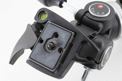 美品◆Manfrotto MK294A4-D3RC2 294アルミ4段3ウェイ