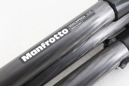 極上品◆Manfrotto 055CXPRO4 カーボン 三脚 4段