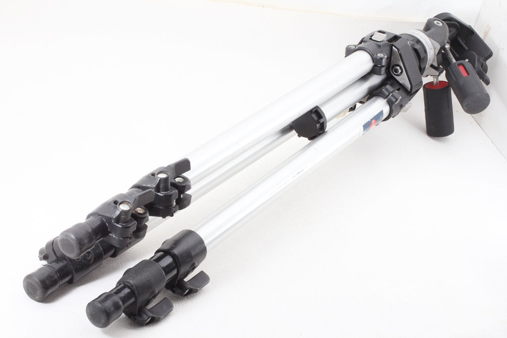 美品◆Manfrotto 三脚 ＃055C + 雲台