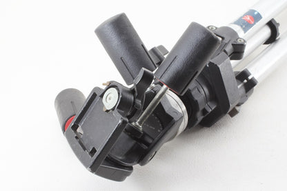 美品◆Manfrotto 三脚 ＃055C + 雲台