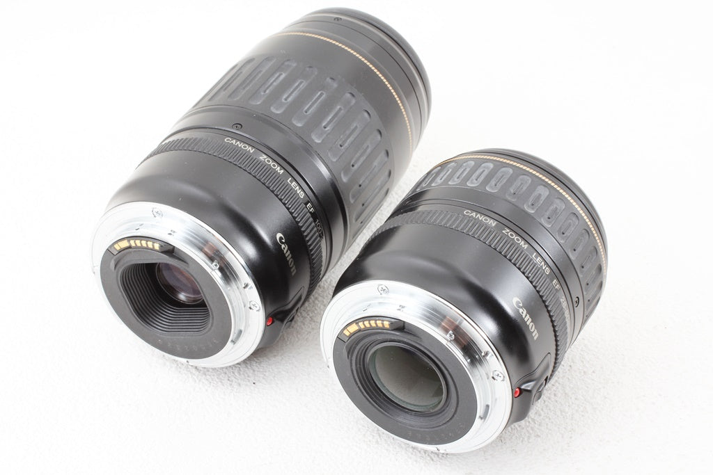 美品◆Canon EF 28-80/3.5-5.6 USM EF 100-300/4.5-5.6 USM