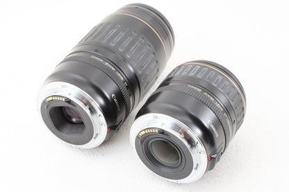美品◆Canon EF 28-80/3.5-5.6 USM EF 100-300/4.5-5.6 USM