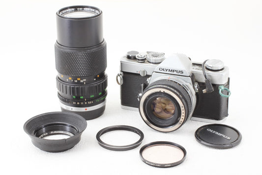 格安品◆OLYMPUS OM-1 F.ZUIKO AUTO-S 50/1.8 75-150/4