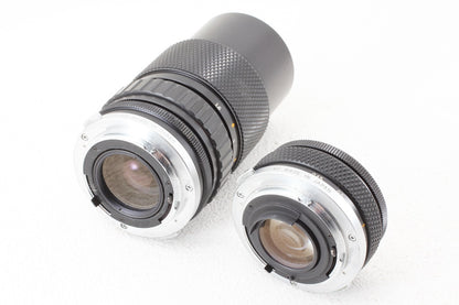 格安品◆OLYMPUS OM-1 F.ZUIKO AUTO-S 50/1.8 75-150/4