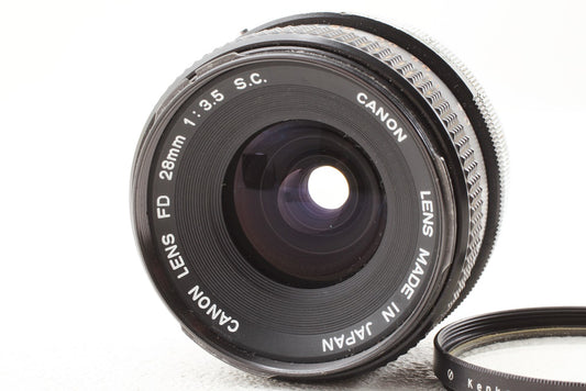 格安品◆Canon FD 28mm F3.5 SC