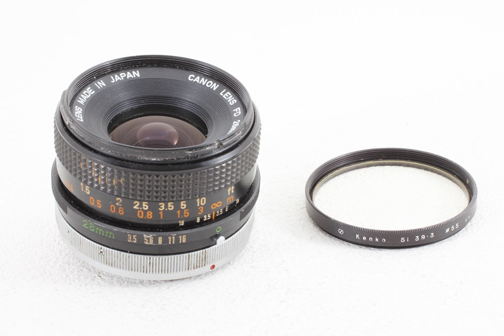 格安品◆Canon FD 28mm F3.5 SC
