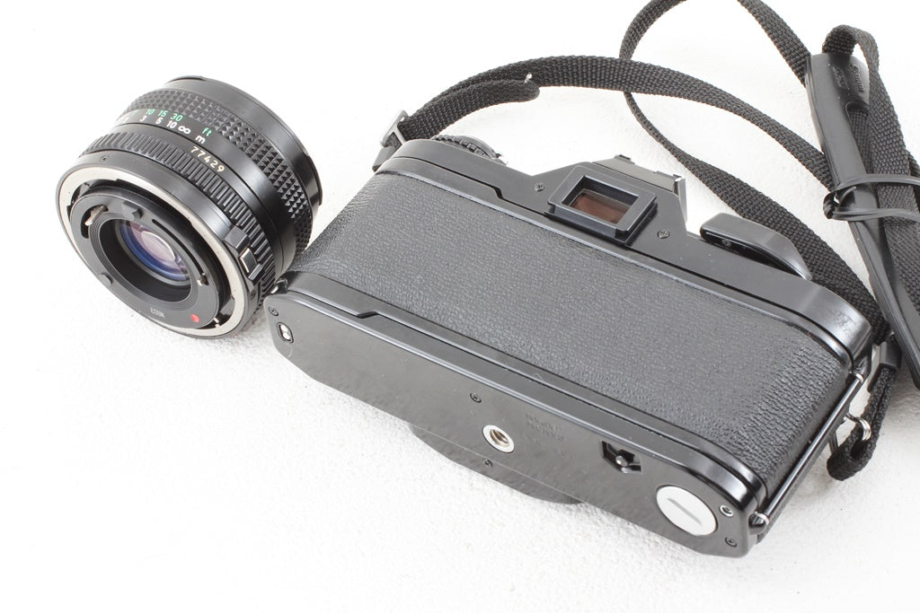 ジャンク品◆Canon AV-1 FD 50/2 レンズ付き