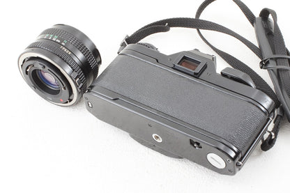 ジャンク品◆Canon AV-1 FD 50/2 レンズ付き