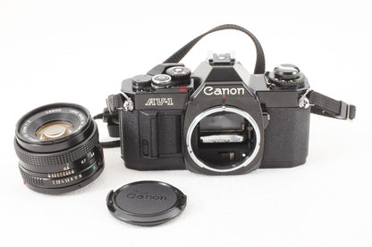 ジャンク品◆Canon AV-1 FD 50/2 レンズ付き