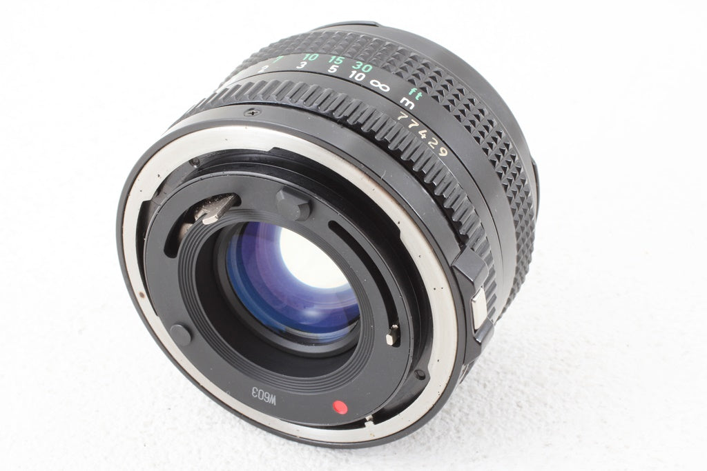 ジャンク品◆Canon AV-1 FD 50/2 レンズ付き