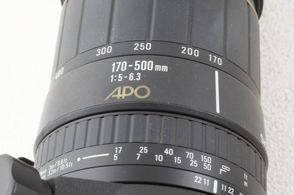 美品◆SIGMA APO 170-500mm F5-6.3 ASP RF Pentax