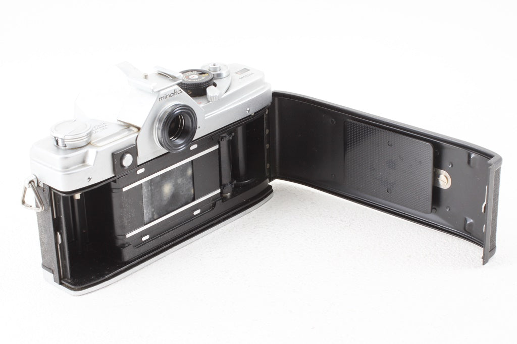 ジャンク品◆Minolta SR-7 AUTO TELE ROKKOR-QE 100/3.5