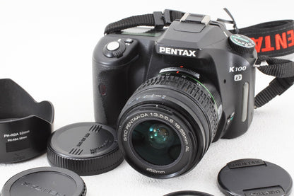 外観美品◆Pentax K100D ダブルレンズキット
