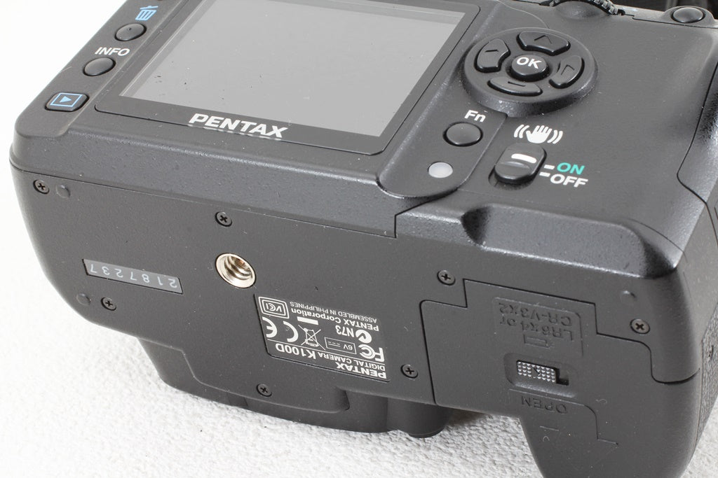 外観美品◆Pentax K100D ダブルレンズキット