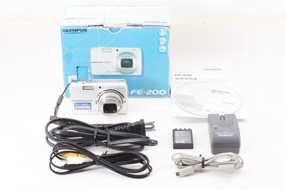 外観美品◆OLYMPUS CAMEDIA FE-200