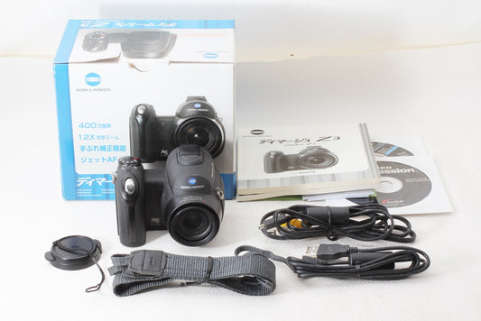 外観美品◆KONICA MINOLTA DiMAGE Z3