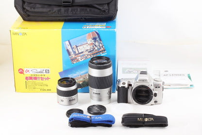 美品◆MINOLTA α Sweet S ダブルレンズキット