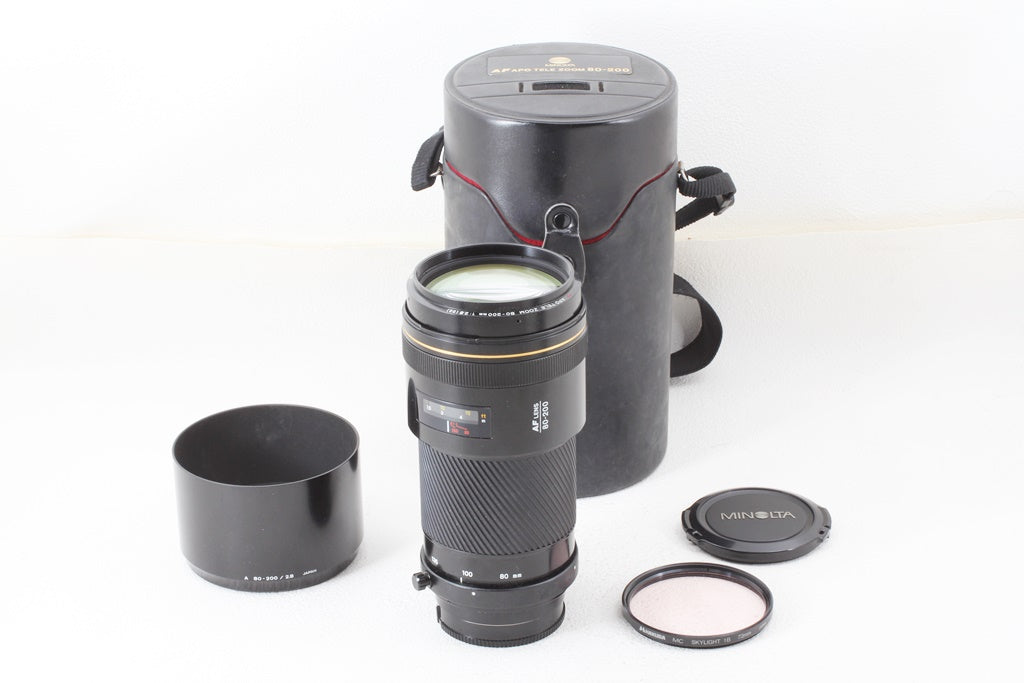 外観美品◆MINOLTA AF APO 80-200mm F2.8 旧