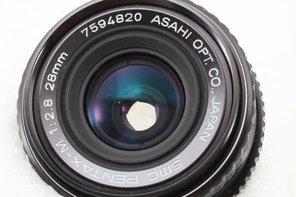 美品◆Pentax SMC Pentax-M 28mm F2.8