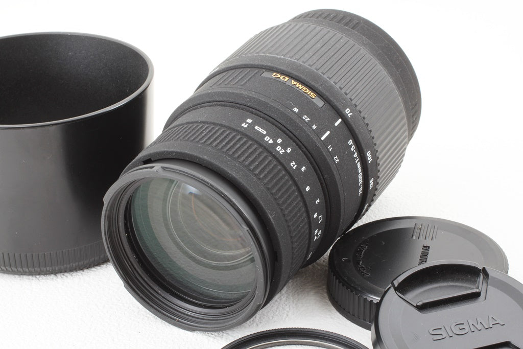 美品◆SIGMA AF 70-300mm F4-5.6 DG MACRO Canon