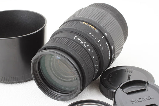 美品◆SIGMA AF 70-300mm F4-5.6 DG MACRO Canon