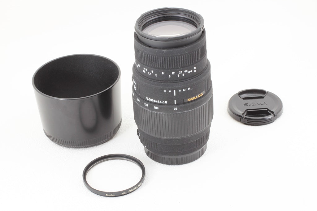 美品◆SIGMA AF 70-300mm F4-5.6 DG MACRO Canon