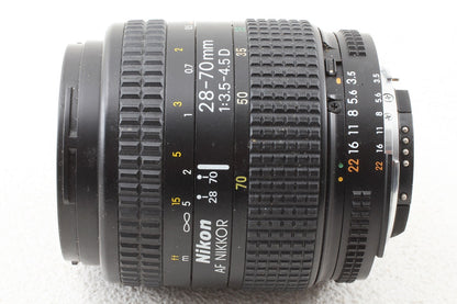 美品◆NIKON AF Zoom NIKKOR 28-70mm F3.5-4.5Dタイプ