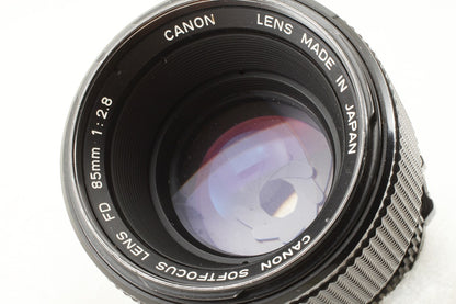 外観美品◆Canon New FD 85mm F2.8 ソフトフォーカス
