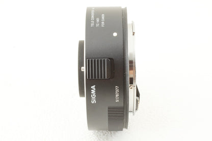 美品◆SIGMA TELE CONVERTER TC-1401 Canon