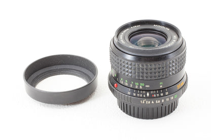 外観美品◆MINOLTA MD W.ROKKOR 35mm F1.8