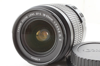 極上品◆Canon EF-S 18-55mm F3.5-5.6 IS II