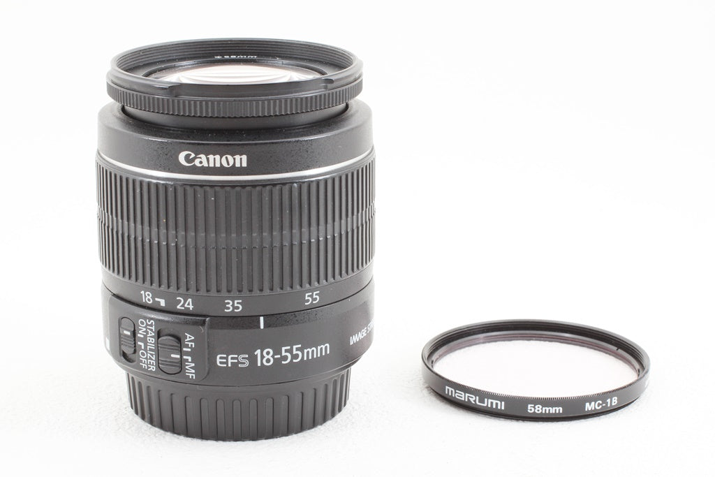 極上品◆Canon EF-S 18-55mm F3.5-5.6 IS II