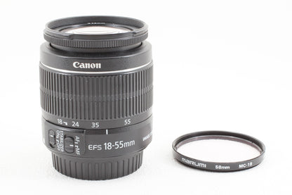 極上品◆Canon EF-S 18-55mm F3.5-5.6 IS II
