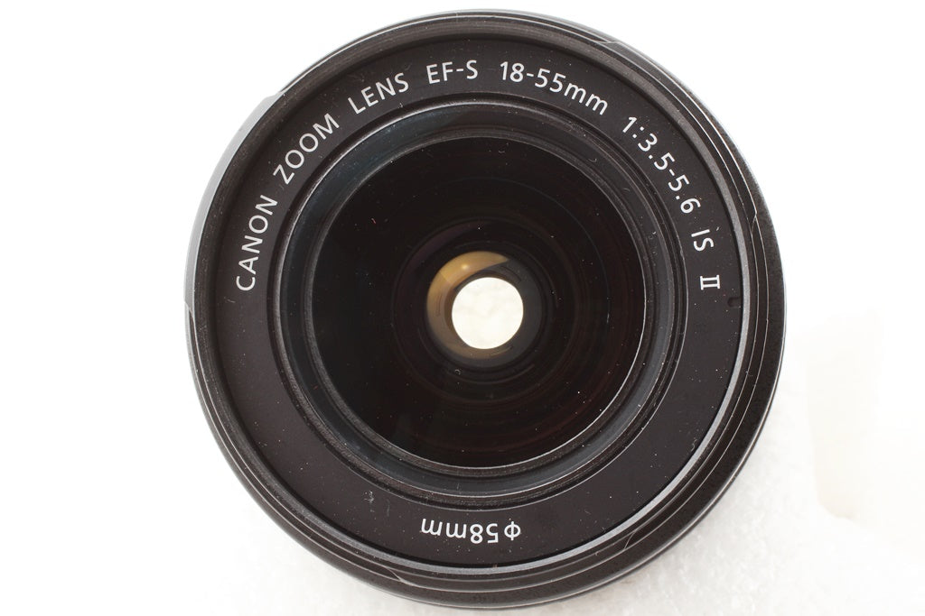 極上品◇Canon EF-S 18-55mm F3.5-5.6 IS II – Crew・actカメラ(ヒビノ