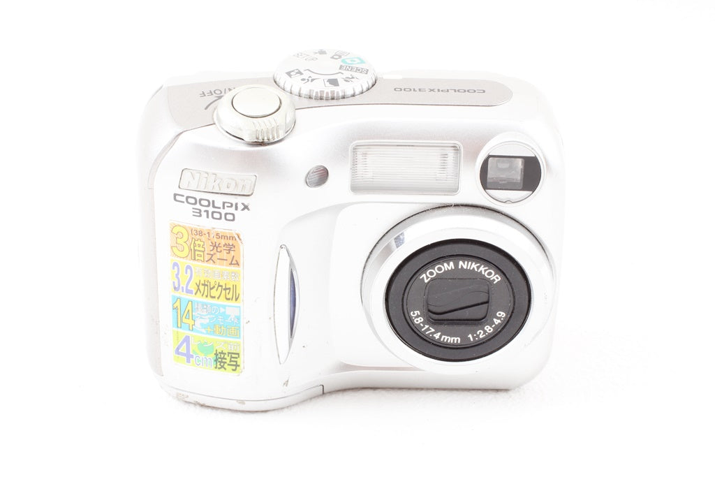 ジャンク品◆Nikon COOLPIX 3100