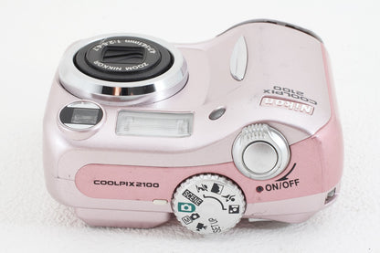 ジャンク品◆Nikon COOLPIX 2100
