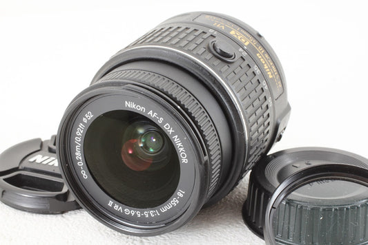外観美品◆Nikon AF-S DX Nikkor 18-55mm F3.5-5.6G II VR