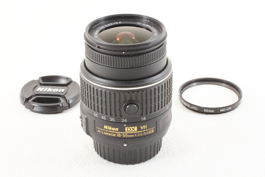 外観美品◆Nikon AF-S DX Nikkor 18-55mm F3.5-5.6G II VR
