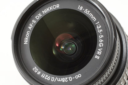 外観美品◆Nikon AF-S DX Nikkor 18-55mm F3.5-5.6G II VR