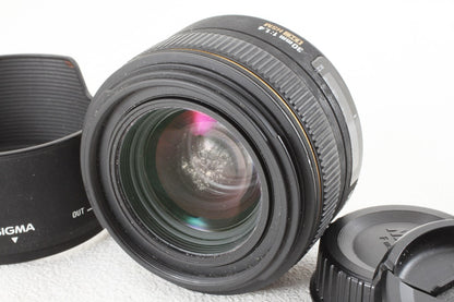 外観美品◆SIGMA AF 30mm F1.4 EX DC HSM Four Nikon
