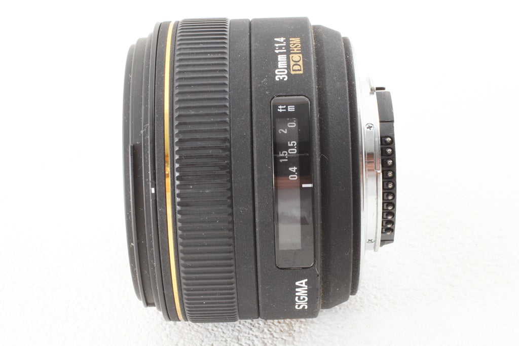 外観美品◆SIGMA AF 30mm F1.4 EX DC HSM Four Nikon