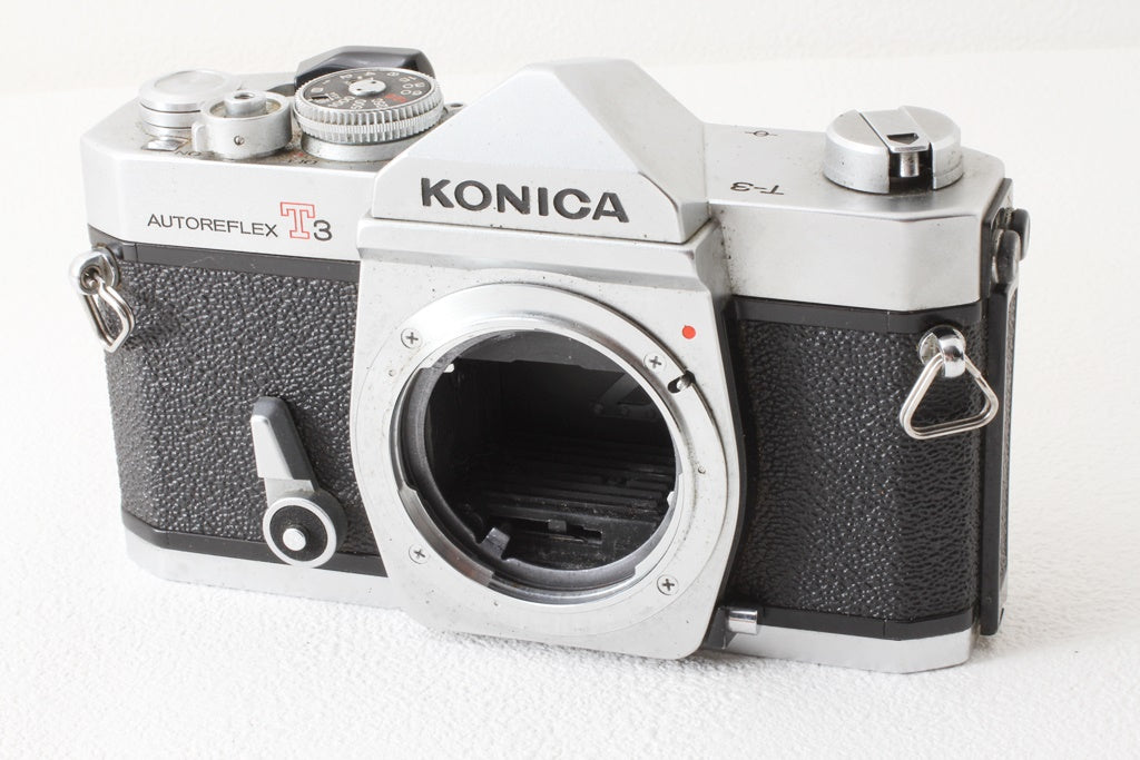 ジャンク品◆KONICA AUTOREFLEX T3 HEXANON AR 50/1.7
