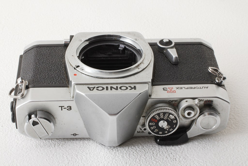 ジャンク品◆KONICA AUTOREFLEX T3 HEXANON AR 50/1.7