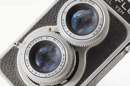 ジャンク品◆RICOH RICOHFLEX MODEL VIIM 8cm 3.5