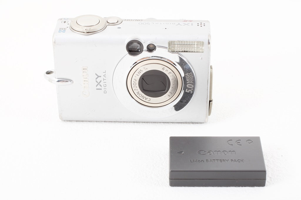 ジャンク品◆Canon IXY DIGITAL 500